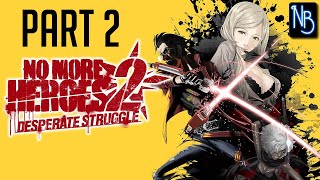 No More Heroes 2 Desperate Struggle Walkthrough Part 2 No Commentary [upl. by Arielle]