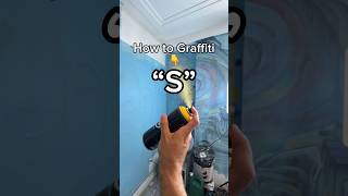 How to easy graffiti letter “S” 👈 graffitialphabet [upl. by Albric]