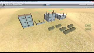 RTS Building Placement System demo [upl. by Notserc383]