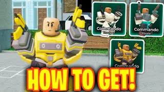 HOW TO GET NEW COMMANDO TROOPER SKINS SHOWCASE In TOWER DEFENSE SIMULATOR Roblox [upl. by Dorothee]