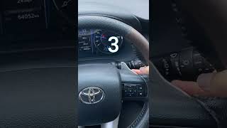 How to use paddle shifters in automatic cars  NguyenNguyenF1 shorts tips driving car fortuner [upl. by Nosittam]