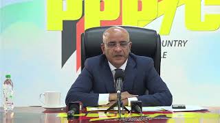 Press Conference by the General Secretary of the PPP Party Dr Bharrat Jagdeo November 21st 2024 [upl. by Ivie265]