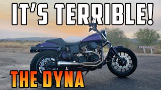 Heres Why The Harley Dyna SUCKS [upl. by Atnwahs732]