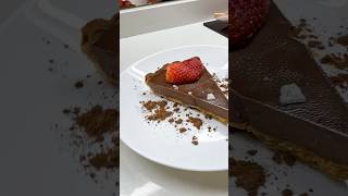 This tart wont be the only thing I’ll eat tonight tart chocolate yummy dessert strawberry [upl. by Yrrem]