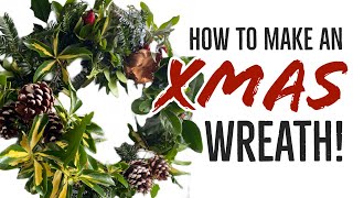 Unleash Your Creativity DIY Christmas Wreath Tutorial [upl. by Perseus954]