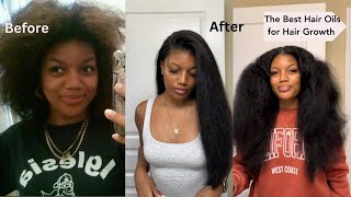 BEST OILS FOR HAIR GROWTH  PREVENTING HAIR LOSS [upl. by Eerehs25]