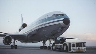 Air New Zealand DC1030 35mm Film Footage [upl. by Boswell]