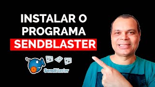 PARA INSTALAR O PROGRAMA SENDBLASTER TEM QUE SEGUIR O PASSO A PASSO DO VÍDEO  DOWNLOAD [upl. by Adnohsat]