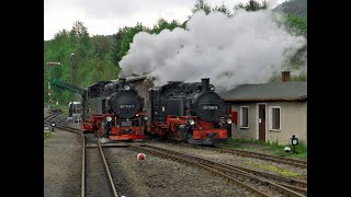 Lößnitzgrundbahn  Einsatz am Fichtelberg  Teil 1 [upl. by Ithsav]