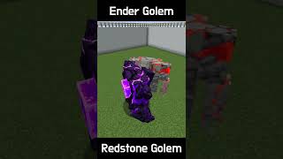 Redstone Golem Dungeons Content vs Ender Golem LEnders Cataclysm  Minecraft Mob Battle [upl. by Carmita]