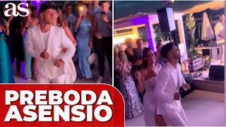 ASÍ fue la PREBODA de Marco ASENSIO y Sandra GARAL  DIARIO AS [upl. by Solberg]