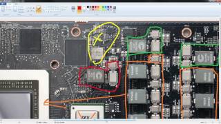 R9 295X2 PCB breakdown and hard mods [upl. by Kahlil]