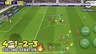 Deadly 4123 META ☠️🔥 Most Powerful Quick Counter Best Tactics Formation In eFootball 2025 [upl. by Gnus]