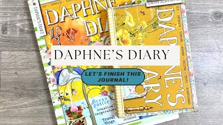 🦋 Daphne’s Diary  Junk Journal With Me 🦋 [upl. by Labaw]