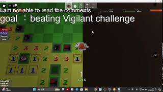 Playing Minesweeper until i beat the vligilant challenge part 3 [upl. by Ytte]