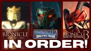 BIONICLE Trilogy IN ORDER [upl. by Stanton]