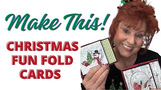 🎄🧑‍🎄Amazing Christmas Panel Fun Fold That Will be Your FAVORITE [upl. by Yhtamit]