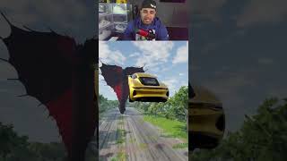 Reto de autos extremos 🔥🚘 beamngcrashes juegosdesimulacion epicfails gta superautos car [upl. by Koblas728]