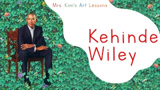 Mrs Kims Art Lesson on Kehinde Wiley  FREE ACTIVITY [upl. by Fidele187]