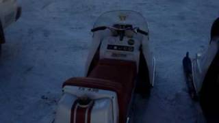 vintage polaris snowmobile [upl. by Harmonia]