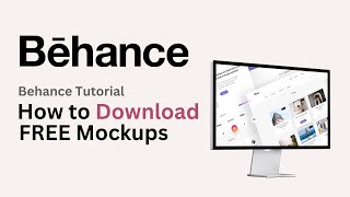 How to Download FREE Mockups from Behance 2024 [upl. by Eidda812]