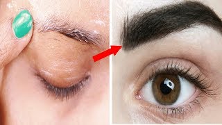 Grow Your Eyebrows Super Fast Get Thick and Long Eyebrows  Eyebrows को जल्द घना कैसे करे [upl. by Ajani]