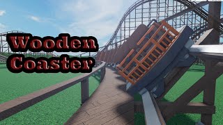 Wooden Coaster With Build Timelapse [upl. by Clements990]