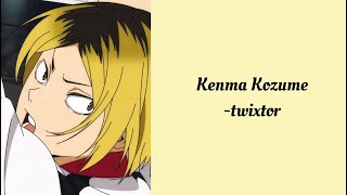 Kenma  twixtor  Haiku  clips [upl. by Kyle]