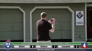 2023 Roofball World Championships  All throws from Casey Campbell [upl. by Letnuahs]