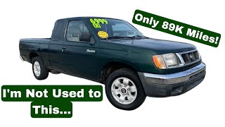 2000 Nissan Frontier XE King Cab 24 I4 POV Test Drive amp Review [upl. by Mmada328]