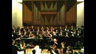 Johann Sebastian Bach Cantata 198 The Trauer Ode  2nd Chorus at Purchase College [upl. by Yelhak]