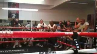 Floyd Mayweather training pt 2 7212011 [upl. by Kirshbaum]