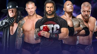 Roman Reigns Randy Orton The Rock Undertaker Triple H  WWE 2K24 Gameplay Nonstop 2 [upl. by Gusti]