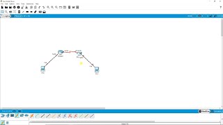 Cisco Packet Tracer Basic Networking  IPV6 Static Routing using 2 routers [upl. by Kimura781]