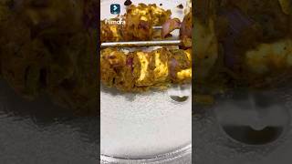 1 Paneer Tikka Recipe  In Mircrowave in 10 mins [upl. by Niboc]