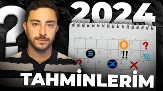 2024 Yılı İçin Milyoner Edecek 11 Kripto Tahminim 2 Bölüm [upl. by Dumanian662]