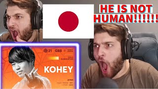 Kohey 🇯🇵 I GBB 2021 I Solo Elimination REACTION [upl. by Ocirrej]