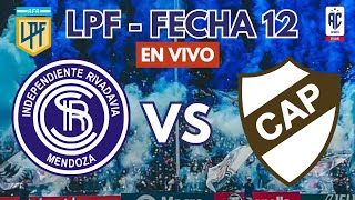 ⚽️ INDEPENDIENTE RIVADAVIA VS PLATENSE 🔥 FÚTBOL ARGENTINO EN VIVO 🔴 LIGA PROFESIONAL  FECHA 12 [upl. by Gorlin]