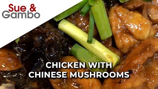 Chicken with Chinese Mushrooms Recipe [upl. by Llemor]