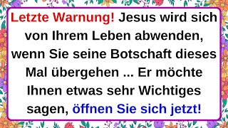 Letzte Warnung Jesus wird sich von Ihrem Leben abwenden wenn Sie seine Botschaft dieses [upl. by Tabib]