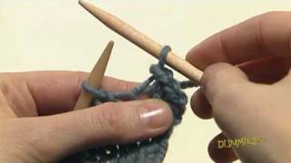 How to Bind Off Your Knitting For Dummies [upl. by Nrehtak]