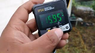 Review Inclinometer Digital Waterproof Murah dan Mantap [upl. by Ynahteb]