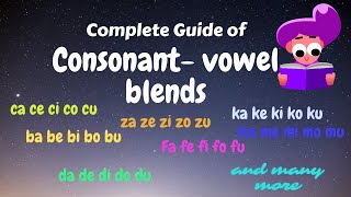 Consonant Blends  bl br cl cr fl fr gl gr pl pr s blends  Phonics [upl. by Naejeillib]