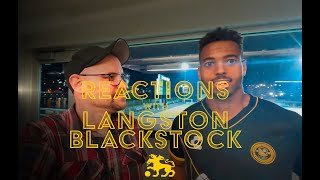 Reactions with Langston Blackstock [upl. by Ahsienyt]