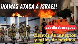 ¡ISRAEL BAJO ATAQUE Qué fue lo que pasó y la situación en estos momentos  2do día de Guerra [upl. by Gnart332]