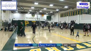 WPIAL Boys Basketball Uniontown at Penn Trafford 121024 [upl. by Furr]