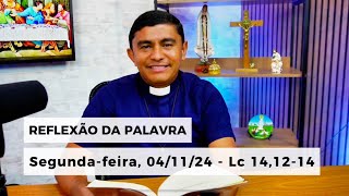 A Generosidade Desinteressada Reflexão do Pe Gilberto Duarte sobre Lucas 141214 [upl. by Oznole]