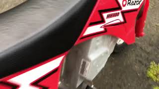 Razor MX400 Dirt Bike Review [upl. by Ahsitruc824]