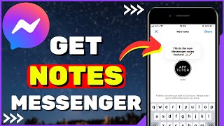 How to Get Notes in Messenger [upl. by Aisela527]