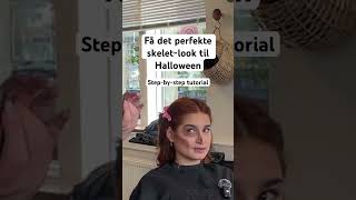 Få det perfekte skeletlook Se vores nemme tutorial og bliv klar til Halloween [upl. by Catina31]